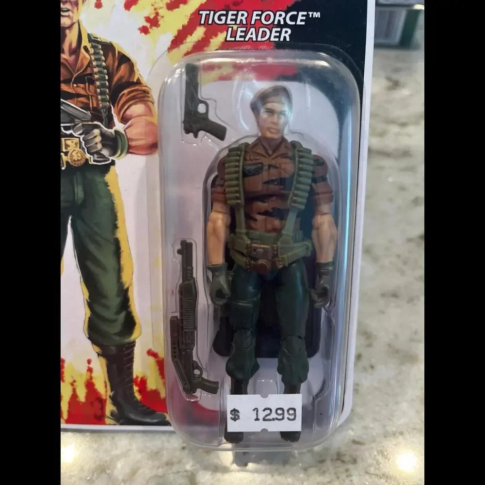 2007 GI Joe Flint‎ Tiger Force Leader Hasbro 25th Anniversary New Action Figure